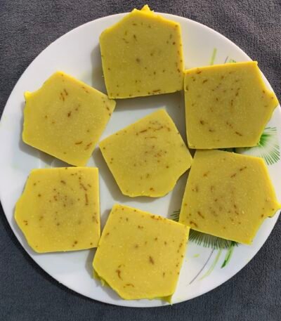 saffron goat milk soap